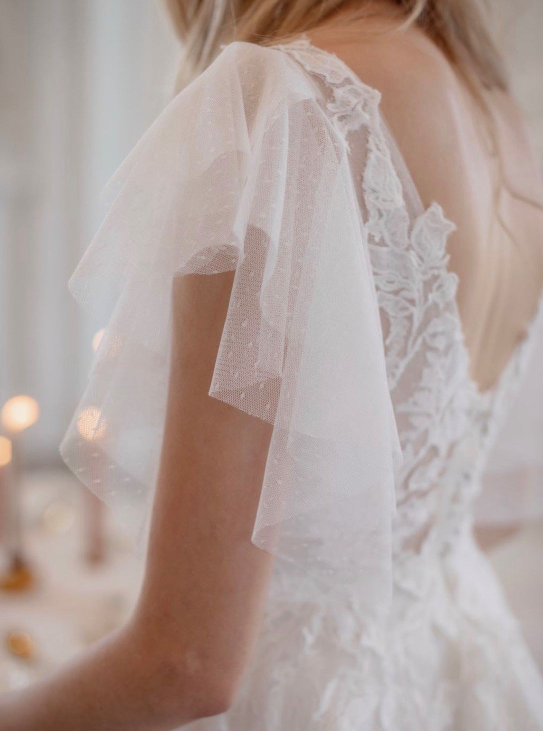 Ivory Pearl Tulle - Sultan
