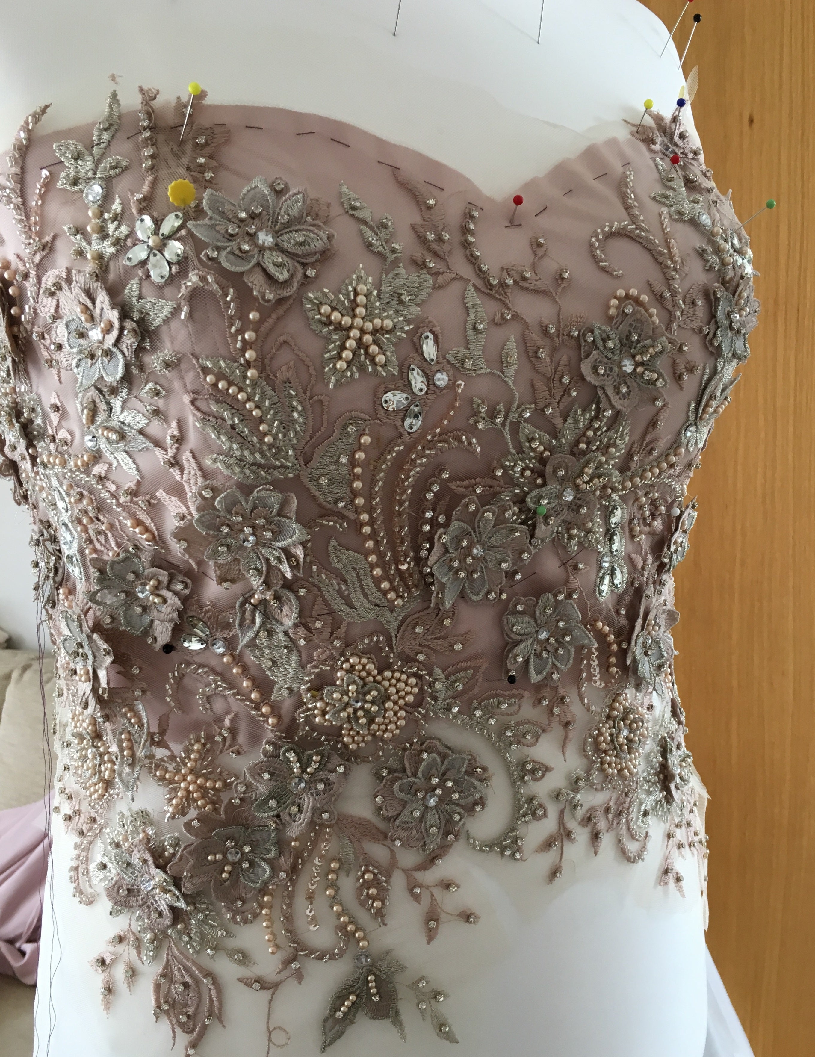 Creating a Luxury Lace Bodice