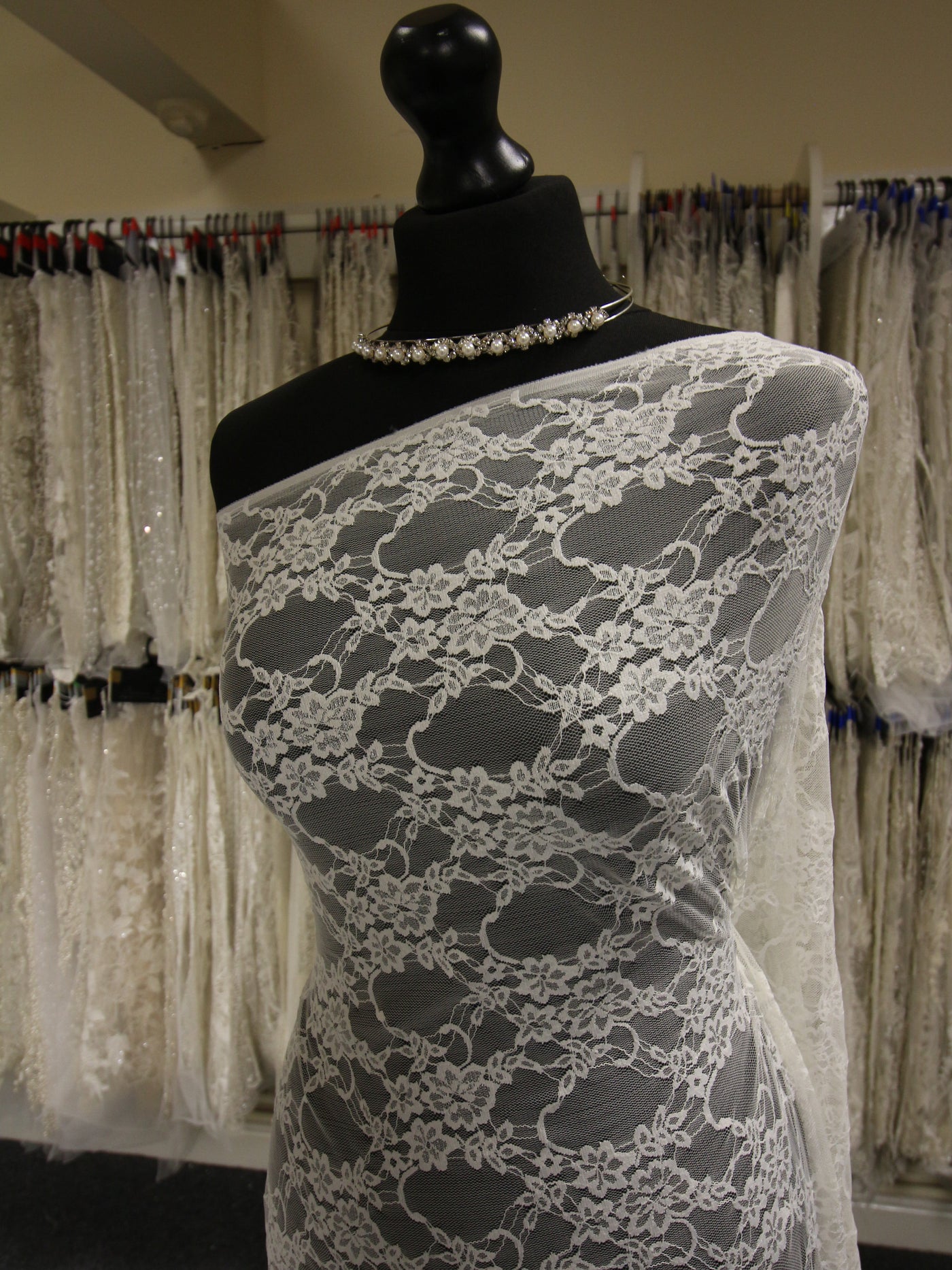 Stretch Lace for Dressmaking