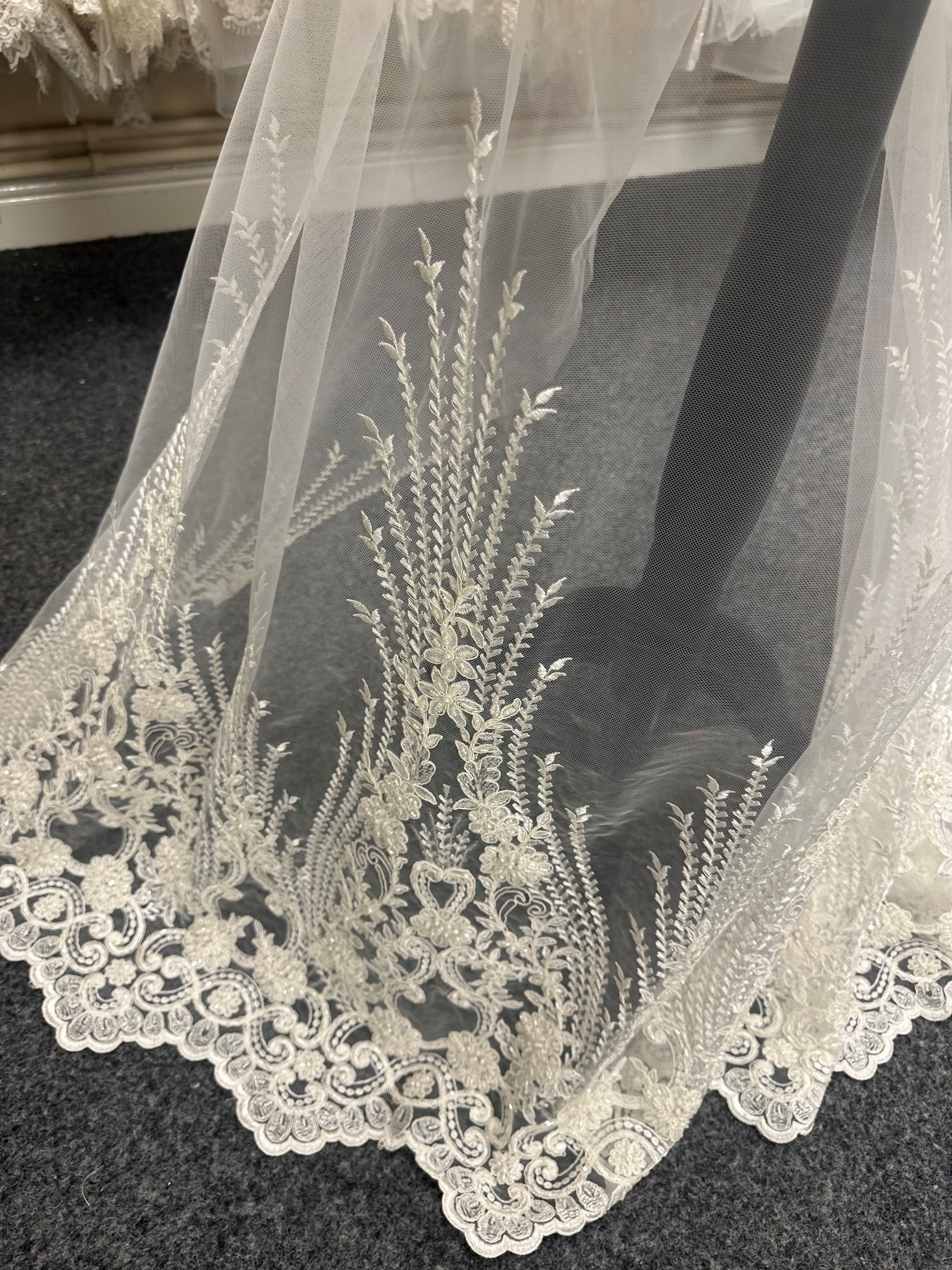 Lace Trimmed Tulles