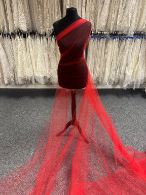 Red Tulle for Veils – Climax