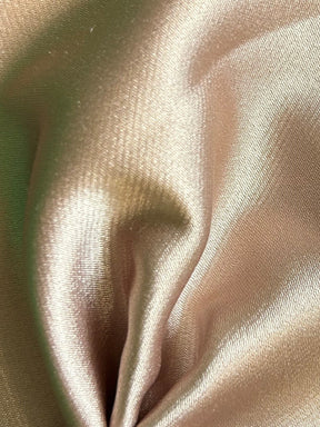 Almond Poly Stretch Satin - Ceremony