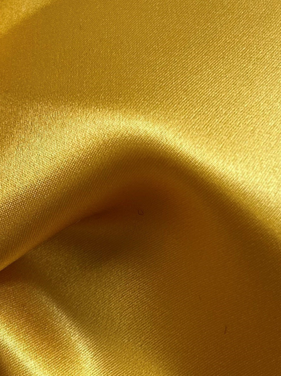 Amber Silk Satin - Splendour