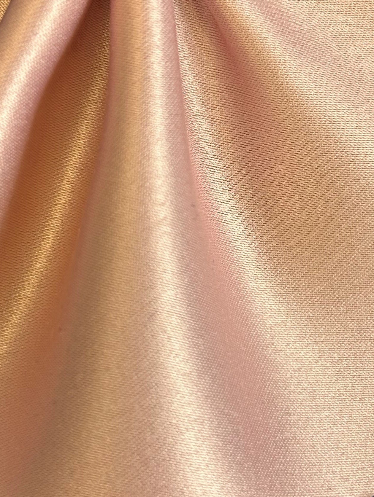 Antique Rose Polyester Satin - Majestic