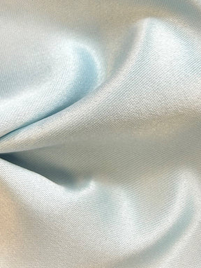 Aqua Polyester Satin - Majestic