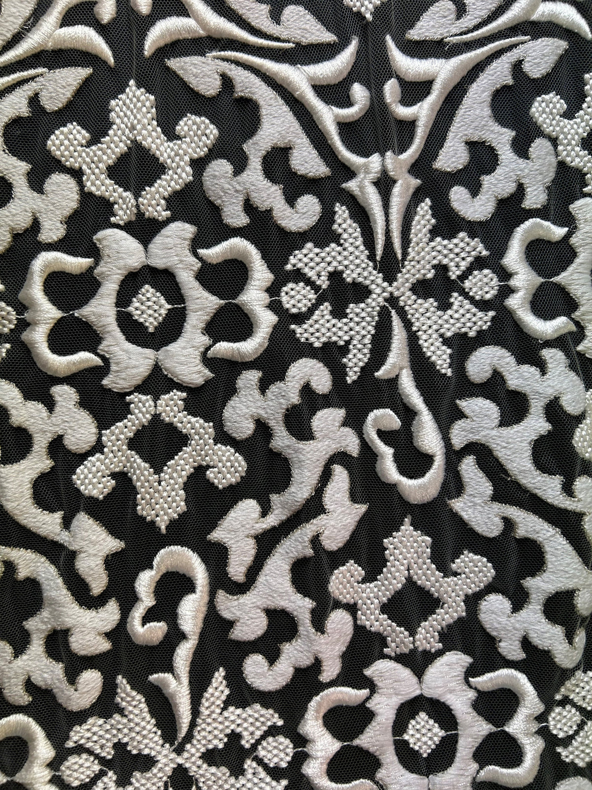 Ivory Embroidery Lace - Ashlyn