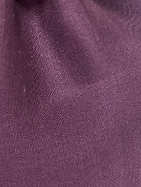 Aubergine Silk Chiffon - Tempest