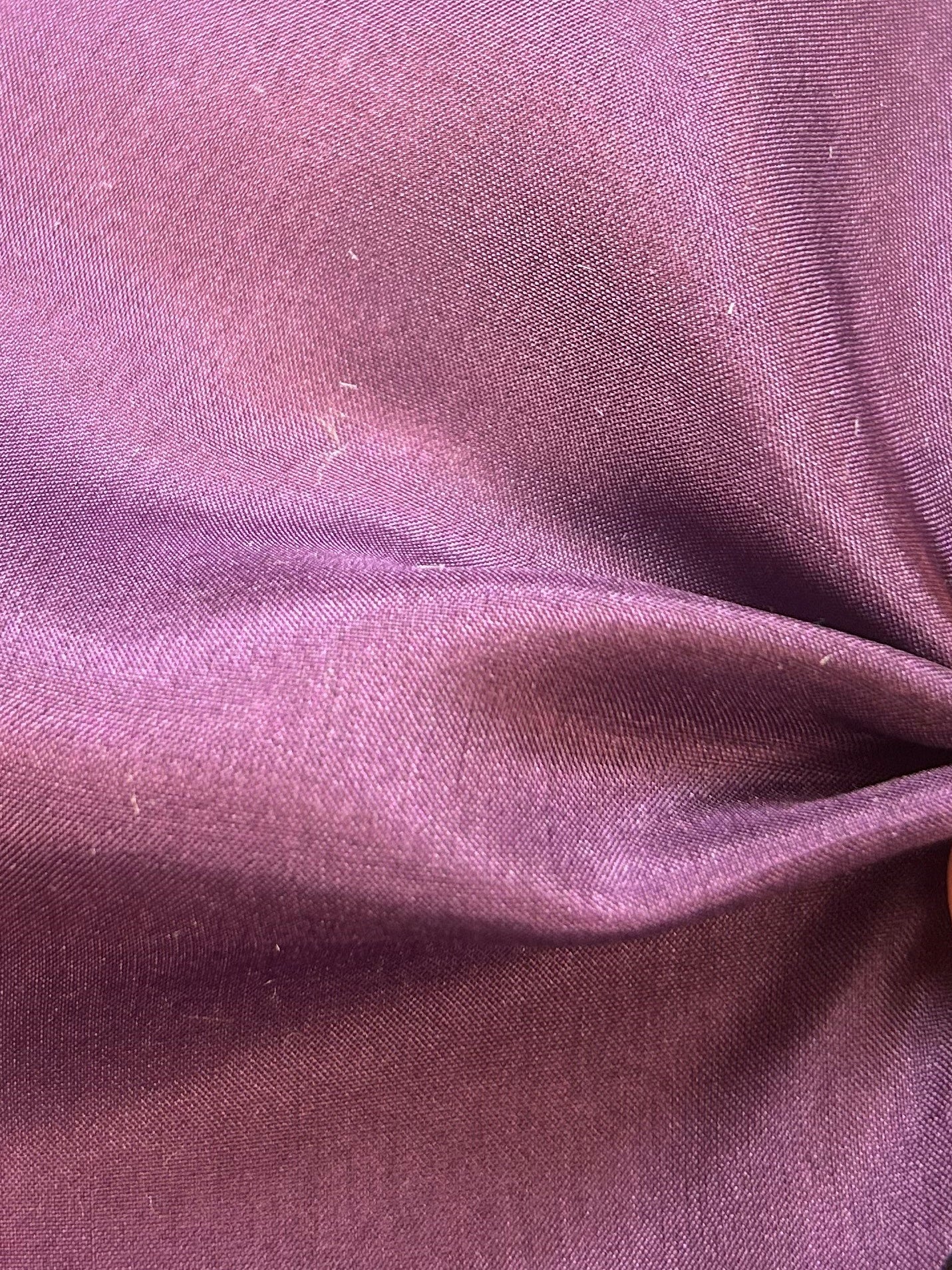 Aubergine Silk Habotai - Mosaic