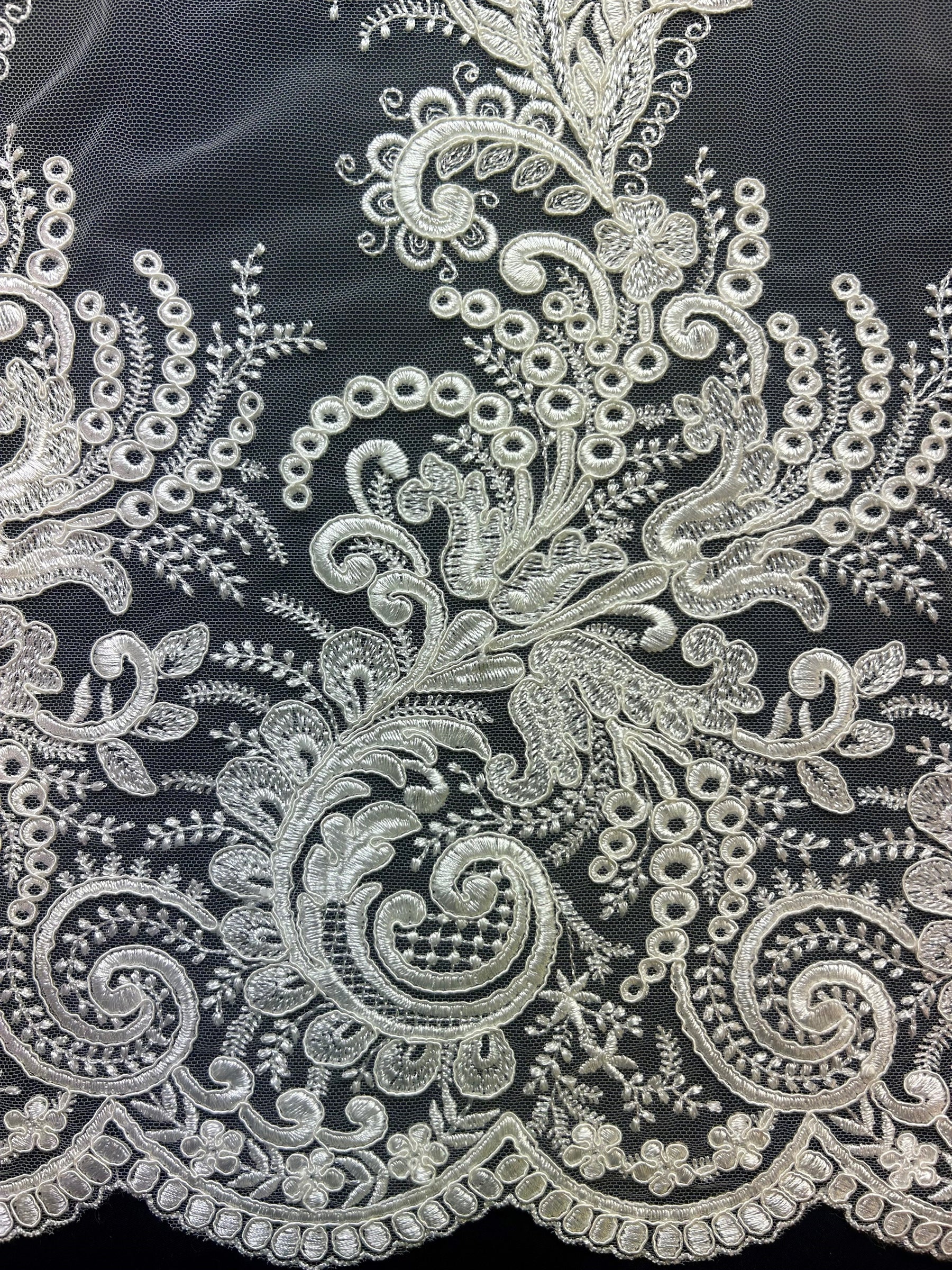 Ivory Corded Lace - Boh