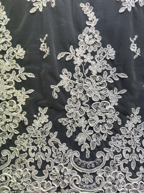 Ivory Corded Lace - Belinda