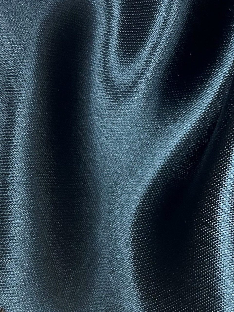 Black Acetate Viscose Satin - Devotion