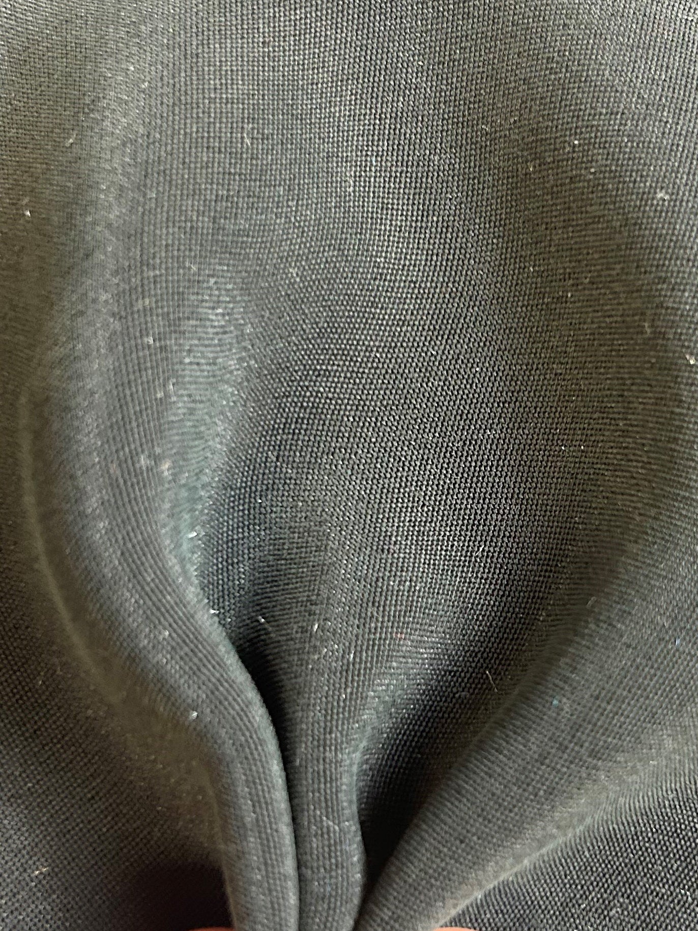 Black Silk Double Crepe - Tantalise