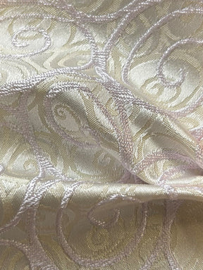 Blush Jacquard Fabric - Cagliari