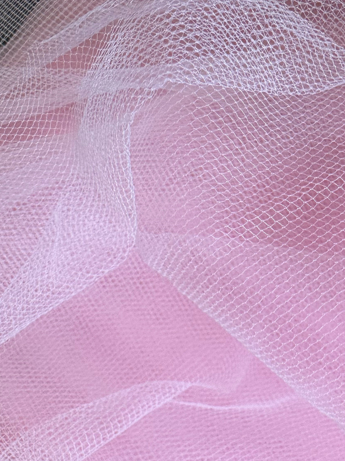 Blush Pink Bridal Tulle for Veils - Baritone