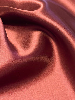 Bordeaux Acetate Viscose Satin - Devotion