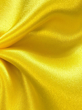 Bright Yellow Silk Satin - Magnifique