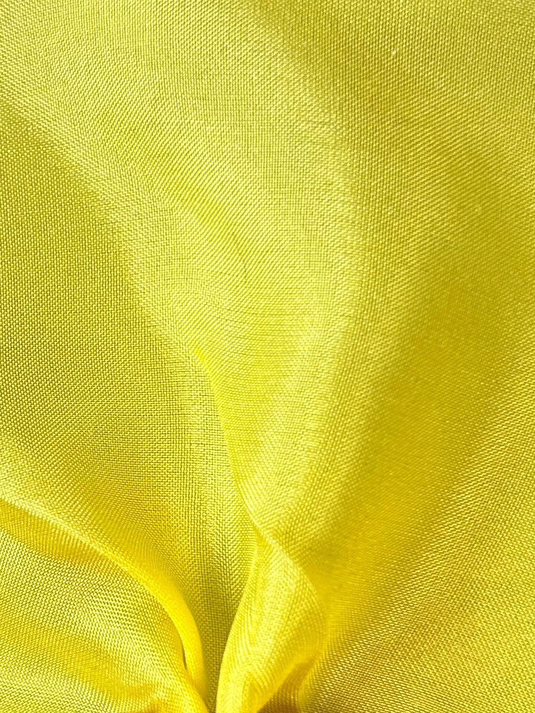 Bright Yellow Silk Habotai - Mosaic