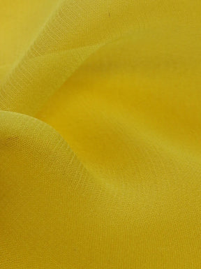 Bright Yellow Silk Chiffon - Tempest