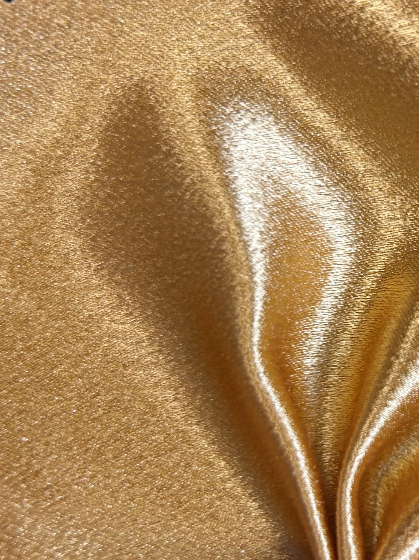 Butterscotch Crepe Back Satin - Desire