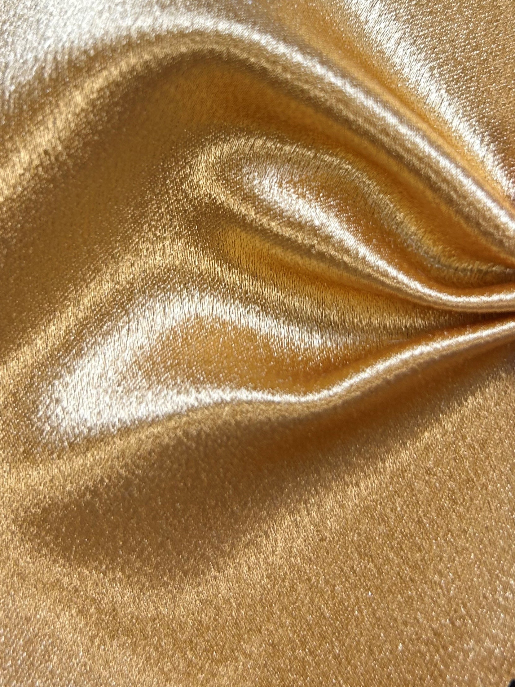 Butterscotch Crepe Back Satin - Desire