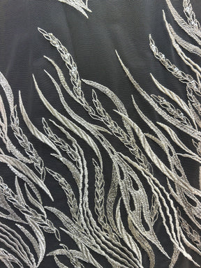 Ivory Embroidered Lace - Carson