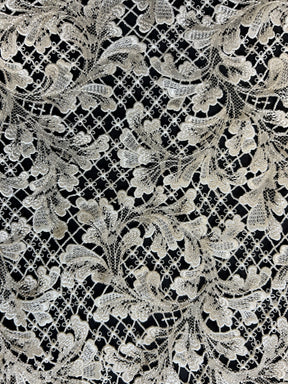 Ivory Embroidered Lace - Cassandra