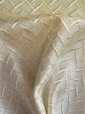 Champagne Waistcoat Fabric - Geneva