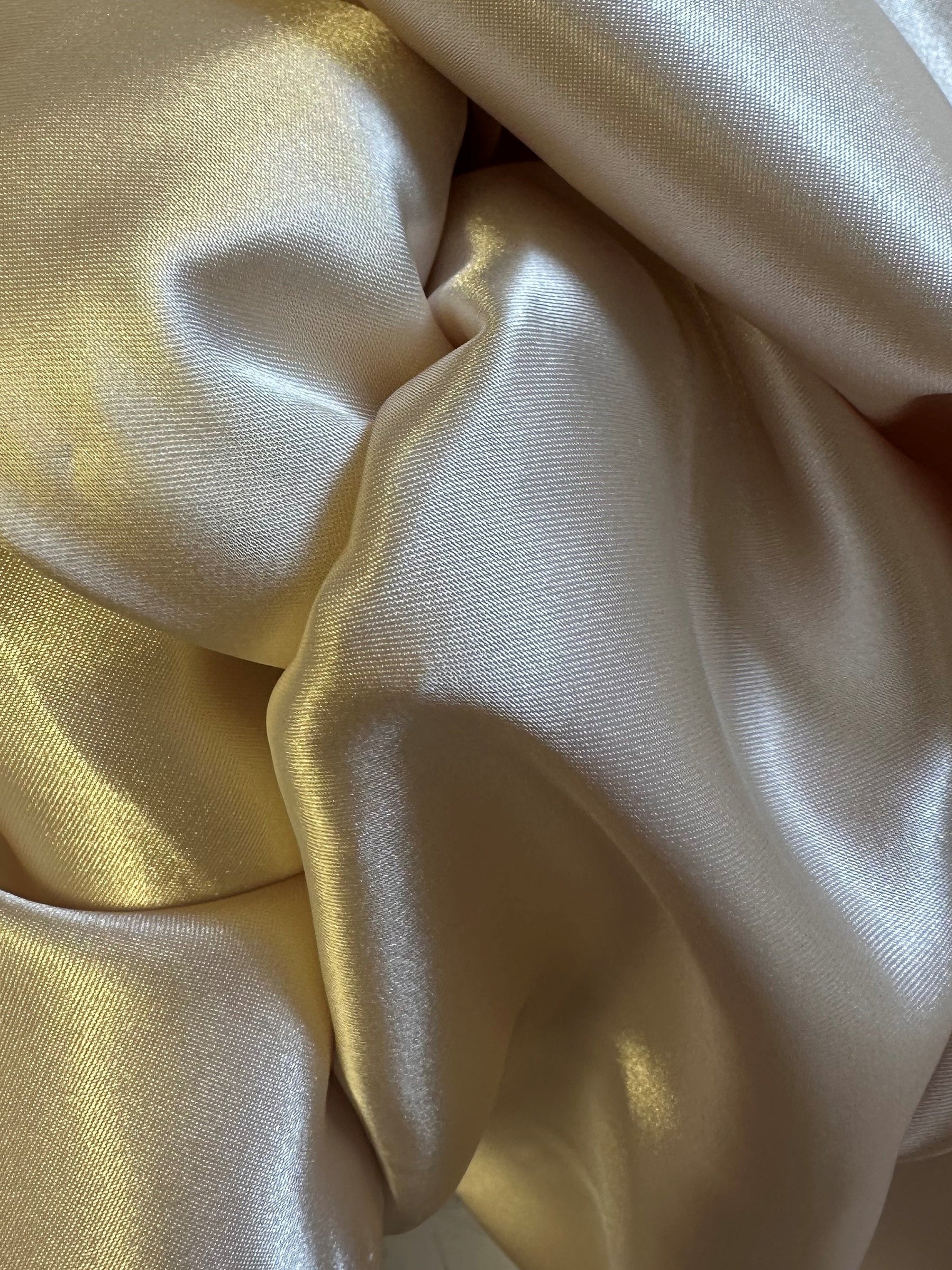 Champagne Polyester Satin - Sacred