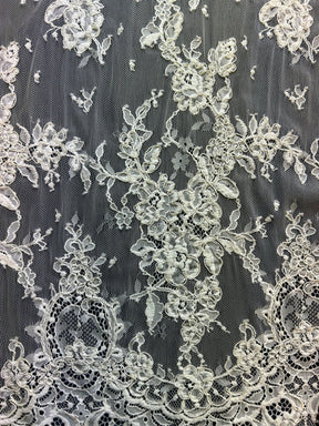 Ivory Corded Lace - Charmaine