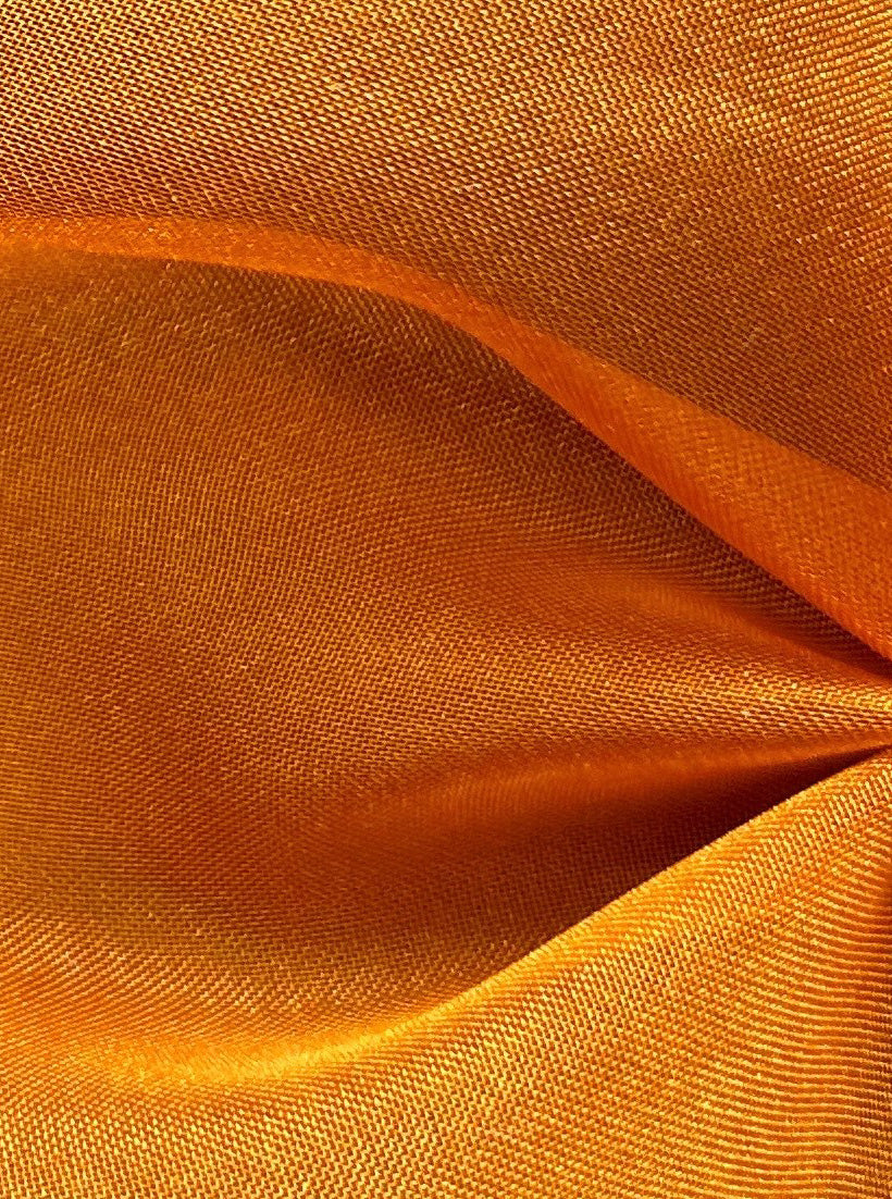 Chestnut Polyester Chiffon - Honesty