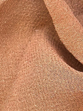 Chocolate Brown Silk Georgette - Shimmer