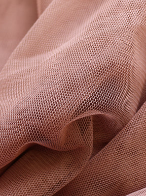 Cinnamon Stretch Tulle - Success