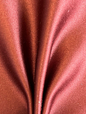 Claret Polyester Satin - Flamenco