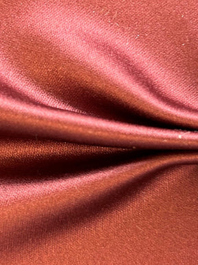 Claret Polyester Satin - Flamenco