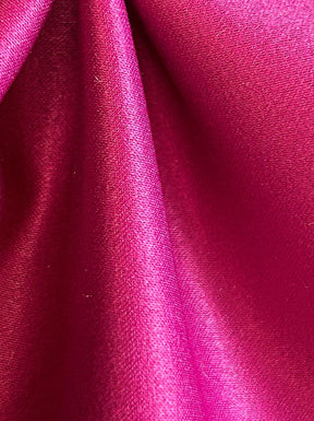 Claret Satin Backed Crepe - Princess