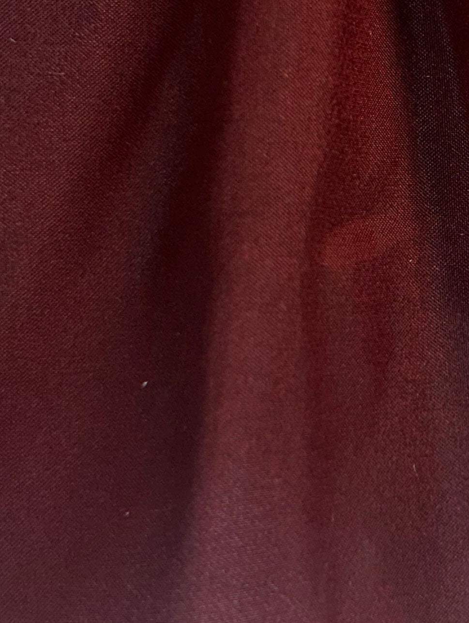 Claret Silk Taffeta - Debutante