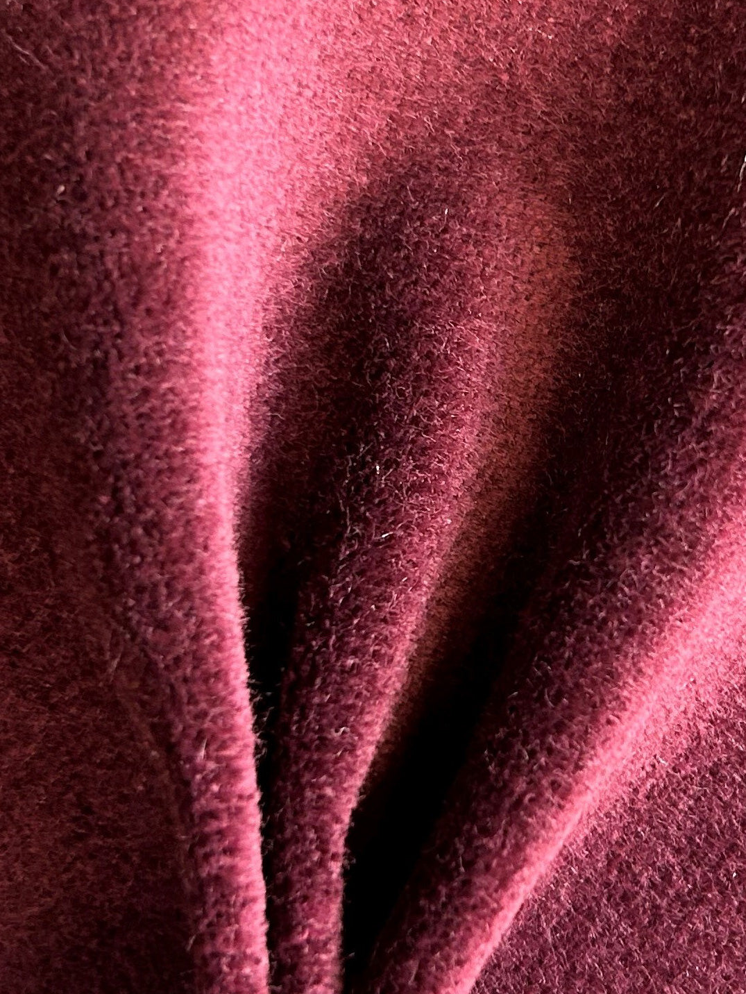 Claret Cotton Velvet - Emperor