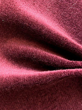 Claret Cotton Velvet - Emperor