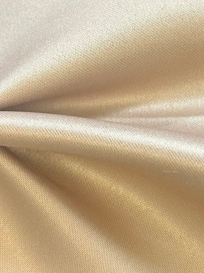 Coffee Polyester Satin - Majestic