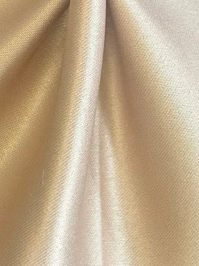 Coffee Polyester Satin - Majestic