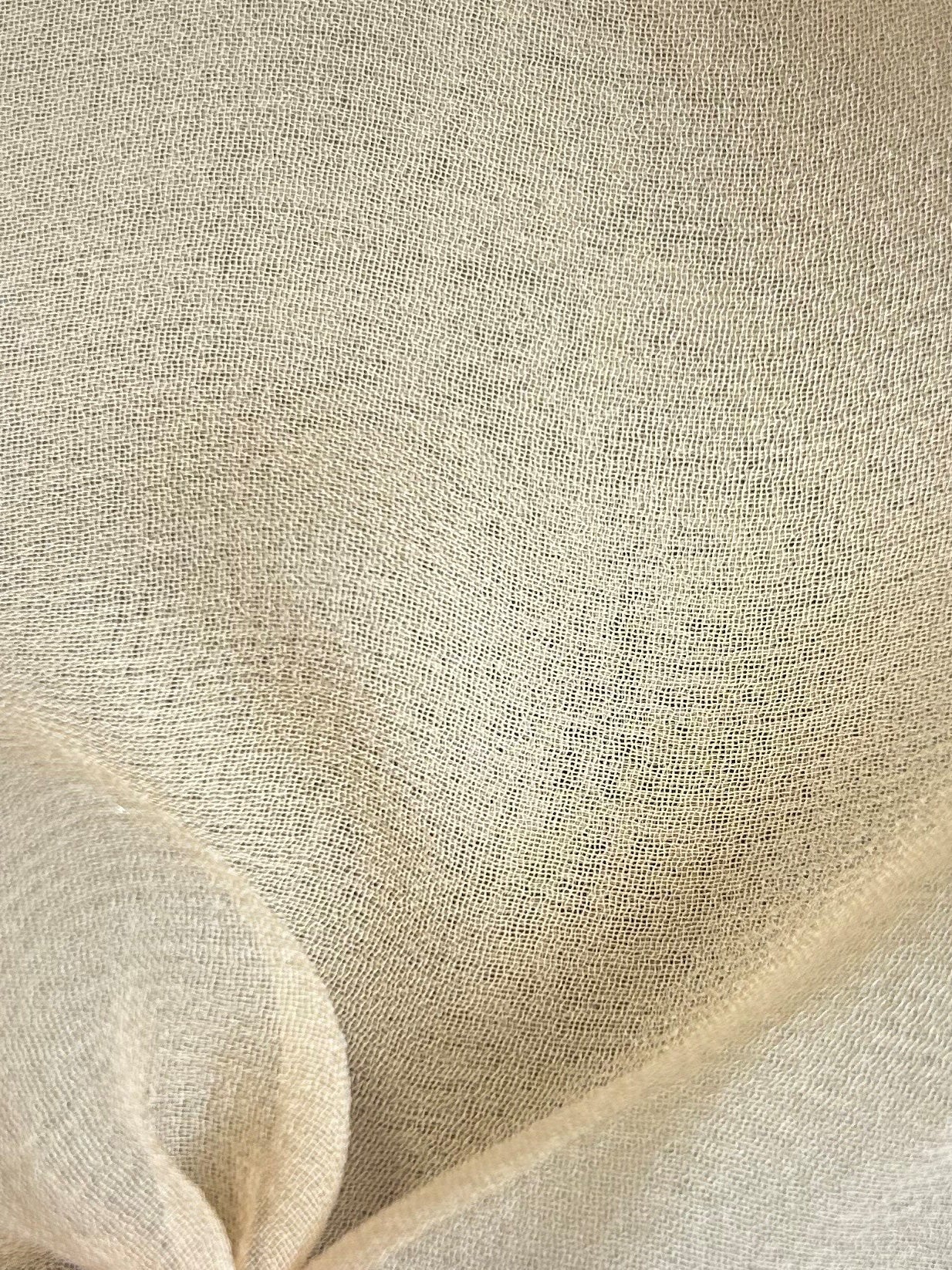 Coffee Silk Georgette - Shimmer