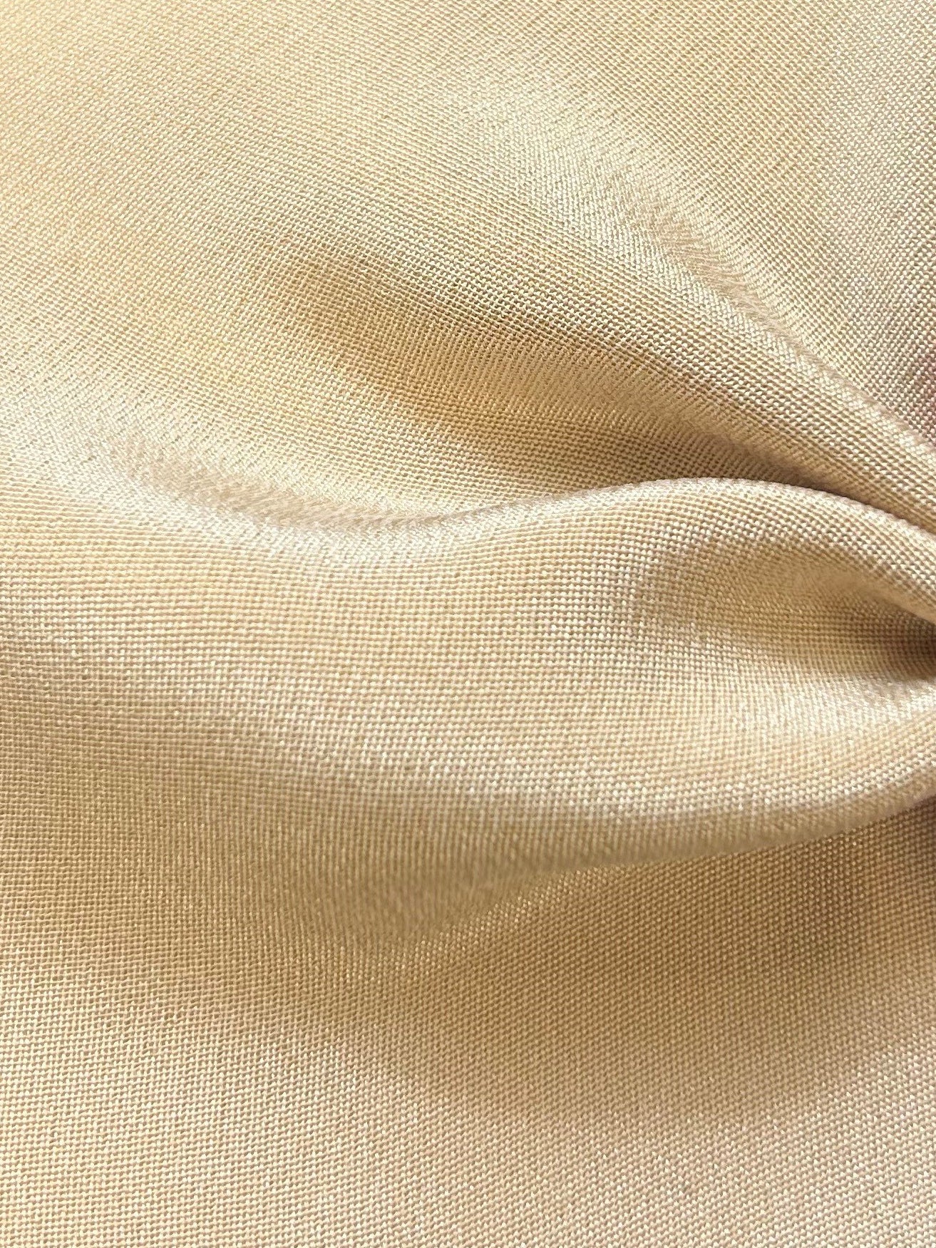 Coffee Silk Double Crepe - Tantalise