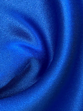 Cobalt Polyester Duchess Satin - Contessa