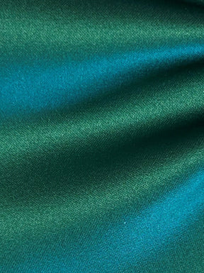 Forest Green Polyester Duchess Satin - Contessa