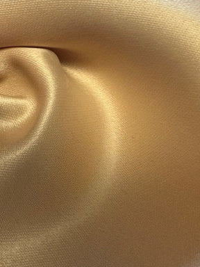 Gold Polyester Satin - Contessa