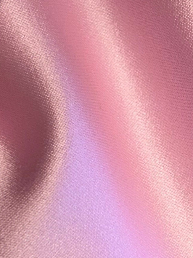 Pink Polyester Duchess Satin - Contessa