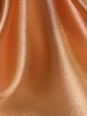 Coral Polyester Satin - Ascot