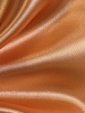 Coral Polyester Satin - Ascot