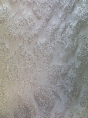 Ivory Jacquard Brocade - Cornwall