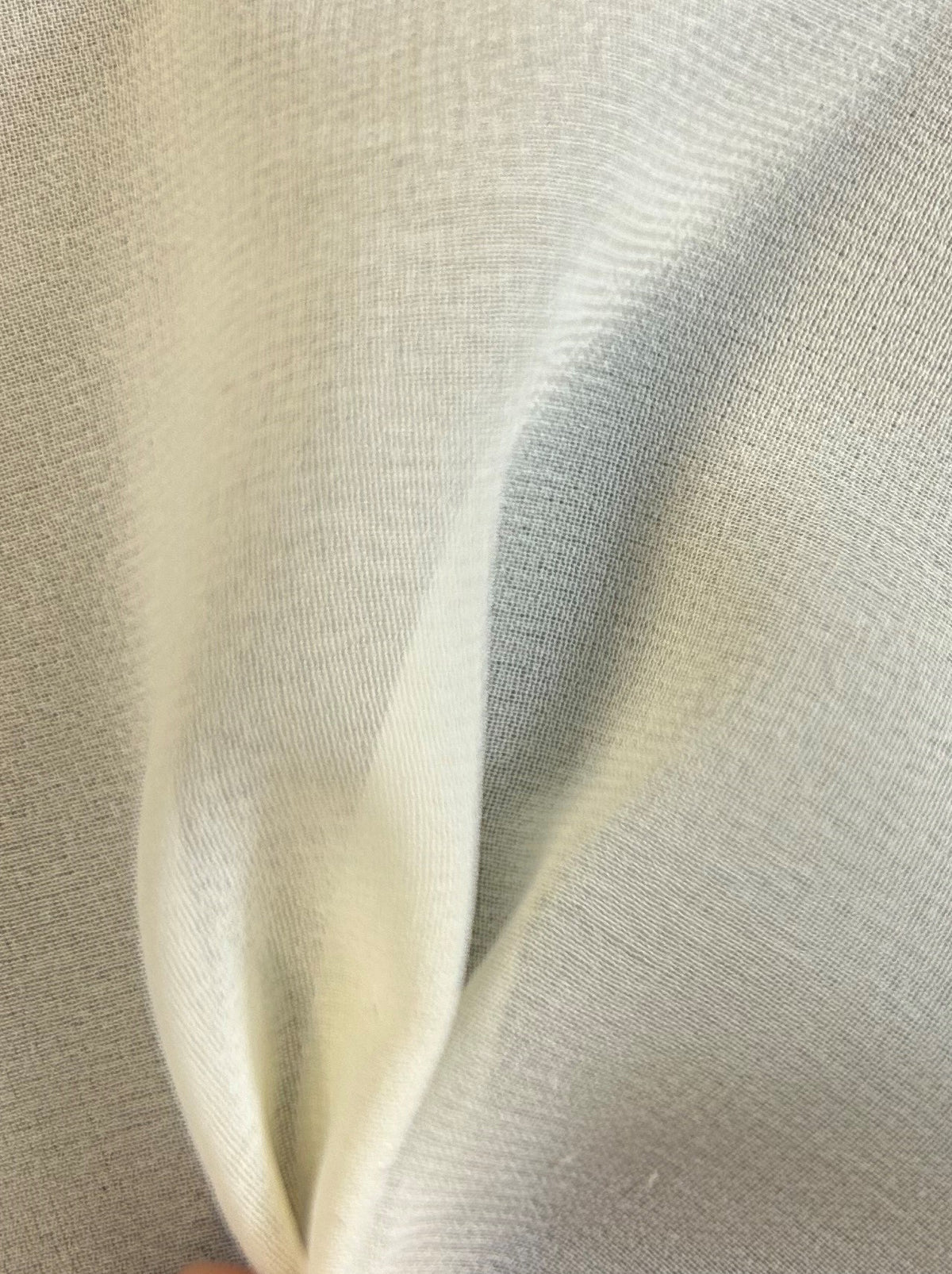 Cream Polyester Chiffon Fabric - Serendipity